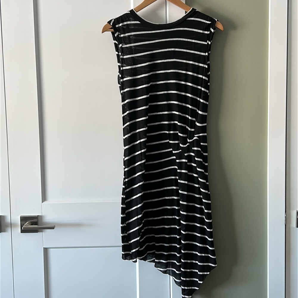 All Saints Duma Asymmetrical Dress - Picture 7 of 12